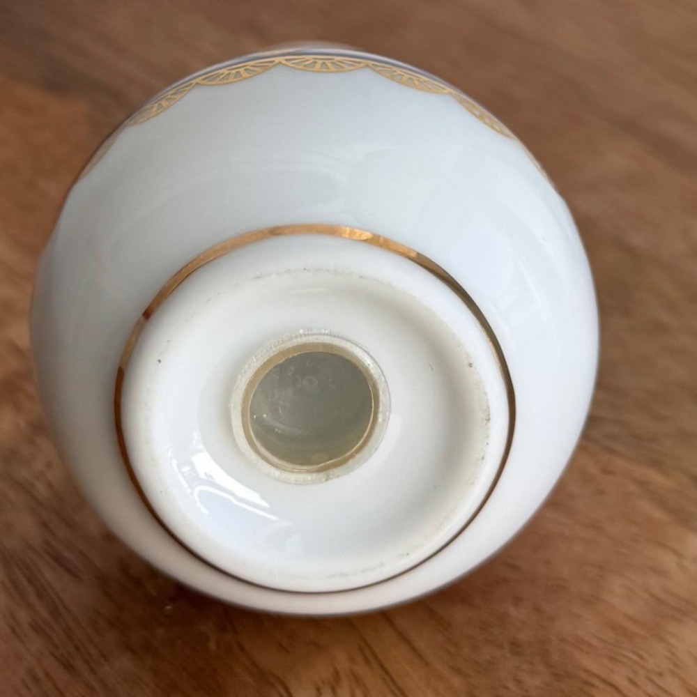 Lomonosov Cobalt Net Russian Porcelain Pepper Shaker Blue Gold Rare Replacement - Picture 5 of 7